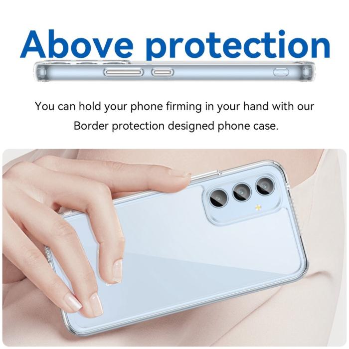 Bild 3,  Samsung Galaxy A54 5G Skal Hybrid Transparent