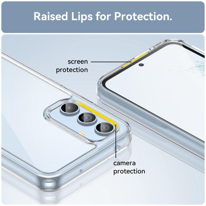 Bild 5,  Samsung Galaxy A54 5G Skal Hybrid Transparent