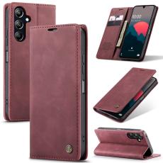 CASEME CASEME Galaxy A16/A26 5G Fodral Flip Retro L&auml;der R&ouml;d