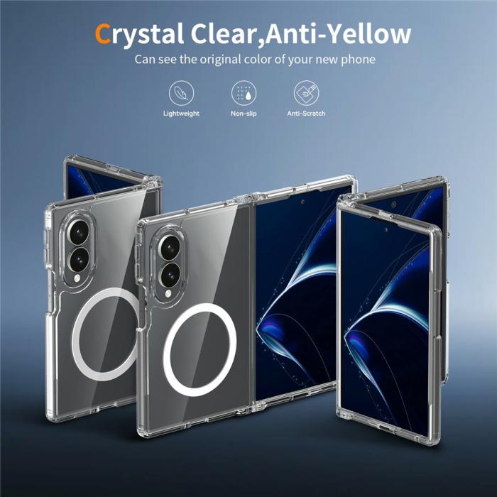 Bild 2,  Samsung Galaxy Z Fold 8 Skal MagSafe TPU Transparent