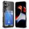  iPhone 16 Plus Skal Med Kortfack Transparent