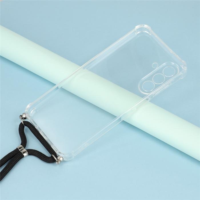 Bild 3,  Samsung Galaxy A17 Skal Med Mobilsnöre Transparent