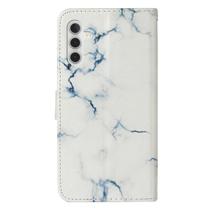 Bild 6,  Samsung Galaxy S25 FE Fodral Med Tryck Vit Marmor