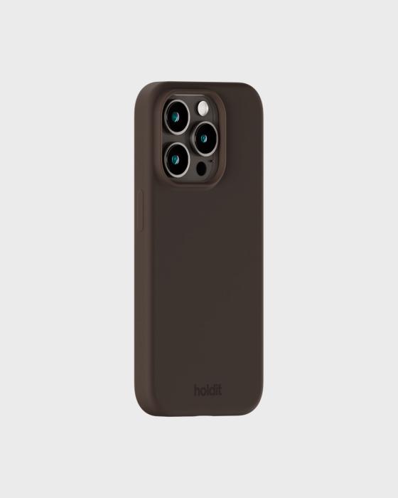 Bild 2, holdit holdit iPhone 15 Pro Mobilskal Silikon Chocolate