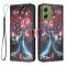  Motorola Moto G06 / G06 Power Fodral Med Tryck Fjäril / Träd