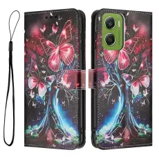  Motorola Moto G06 / G06 Power Fodral Med Tryck Fj&auml;ril / Tr&auml;d