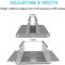  Universal Vertikal Aluminium Laptop Stativ Silver