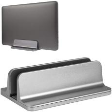  Universal Vertikal Aluminium Laptop Stativ Silver