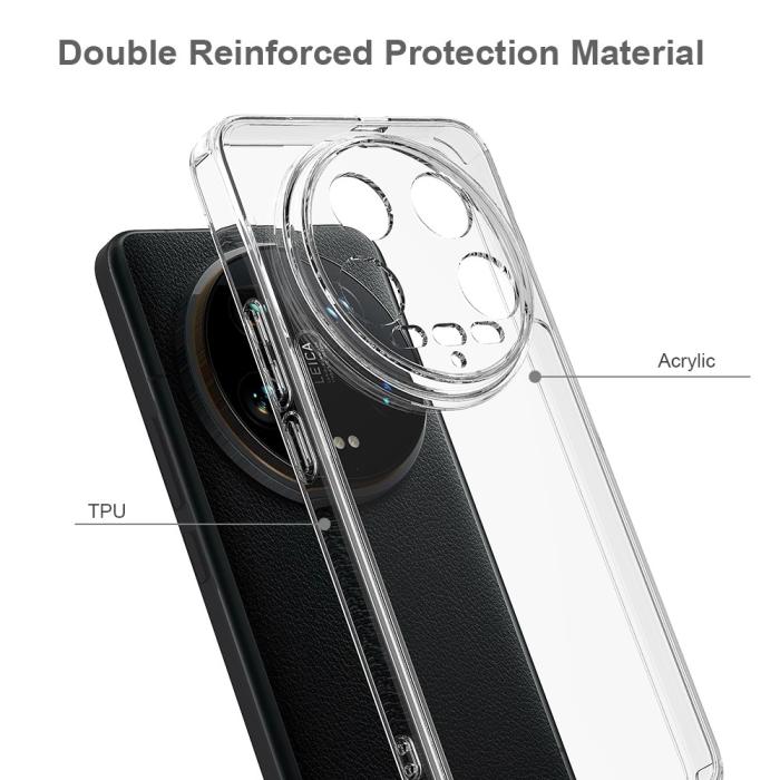 Bild 6,  Xiaomi 14 Ultra Skal TPU / Akryl Shockproof Transparent