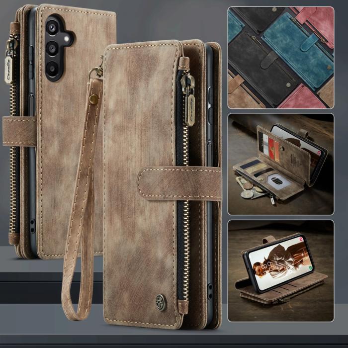 Bild 6, CASEME CASEME Samsung Galaxy A16 Fodral Multifunktionell Brun