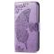  Samsung Galaxy S24 Plus Fodral Big Butterfly Ljus Lila