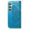  Samsung Galaxy S24 Plus Fodral Big Butterfly Blå