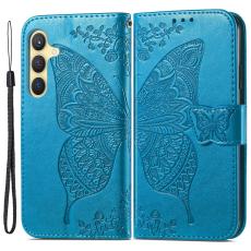  Samsung Galaxy S24 Plus Fodral Big Butterfly Bl&aring;