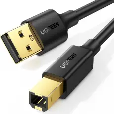 UGREEN UGREEN 5m USB-A - USB-B 2.0 Kabel Svart