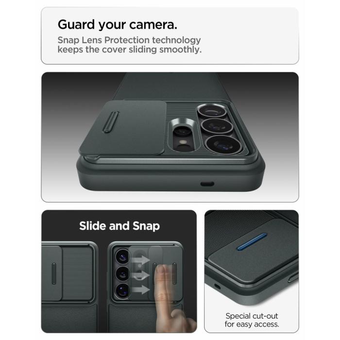 Bild 6, Spigen Spigen Galaxy S26 Ultra Skal Optik Armor Abyss Green