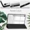 Samsung Galaxy Tab S10 Lite Fodral Tri-Fold Hybrid Svart