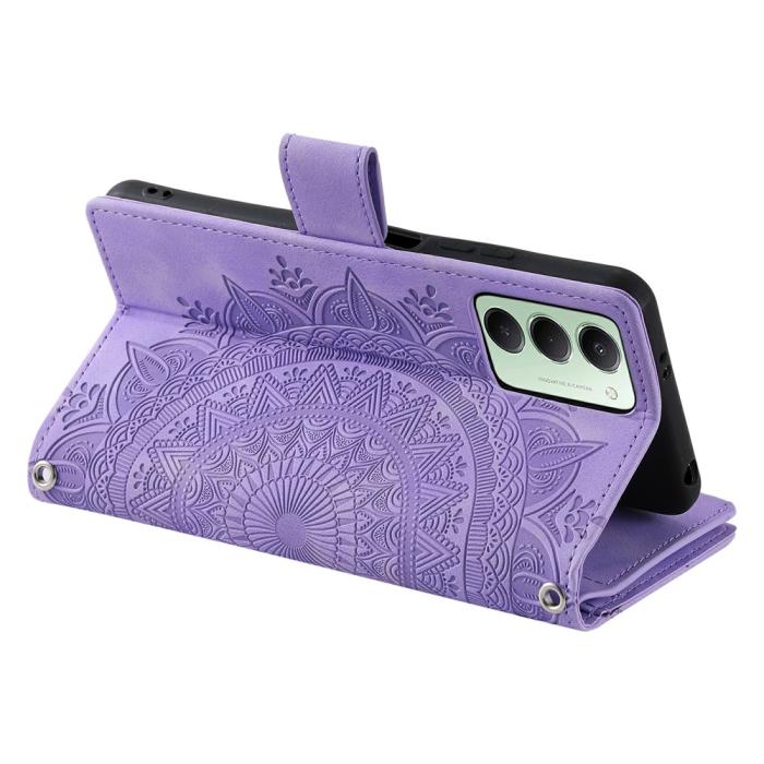 Bild 3,  Xiaomi Redmi 15 Fodral Mandala Läder Lila