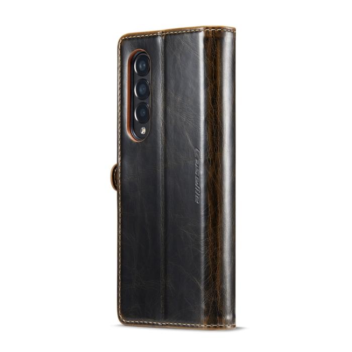 Bild 3, CASEME CASEME Galaxy Z Fold 3 Fodral Oil Wax Brun