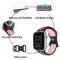 ColorPop Sportarmband Dual-Color Apple Watch 42/41/40/38 mm (S/M) Svart/Rosa
