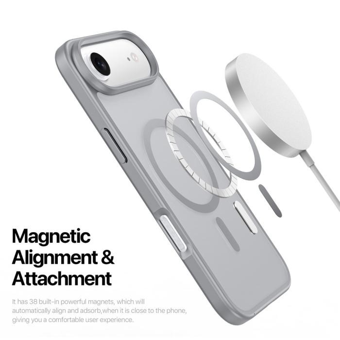Bild 6, DUX DUCIS DUX DUCIS iPhone Air Skal MagSafe Yind Series Grå