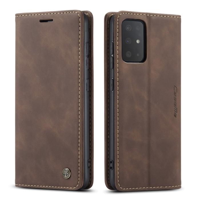 Bild 2, CASEME Samsung Galaxy S20 Plus - CASEME Plånboksfodral - Mörk Brun