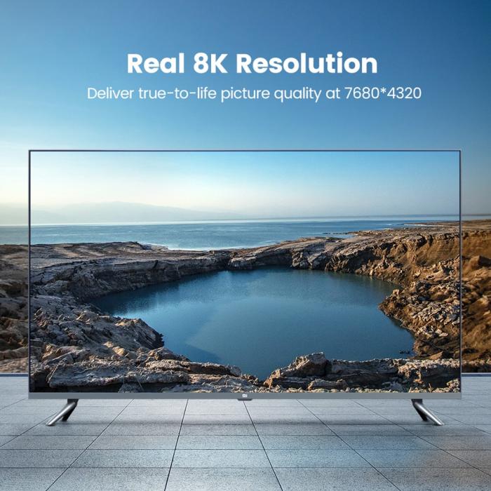 Bild 2, UGREEN UGREEN 2m 8K 60Hz HDMI 2.1 - HDMI Kabel Svart