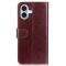  iPhone 16 Fodral Med Kortfack Brun