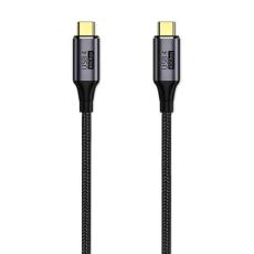  50cm 100W PD Thunderbolt 3/4 Kabel USB-C - USB-C 8K/60Hz Svart