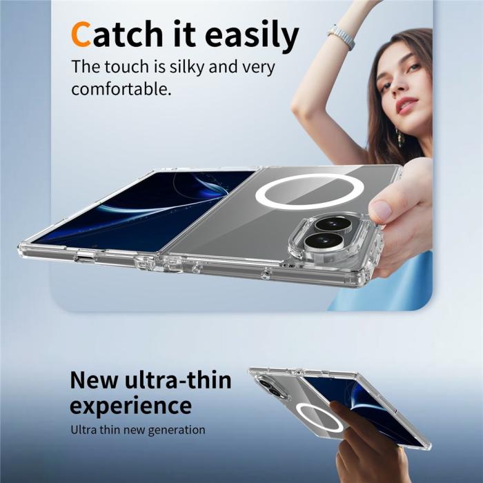 Bild 5,  Samsung Galaxy Z Fold 8 Skal MagSafe TPU Transparent