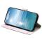  Samsung Galaxy S25 FE Fodral Med Tryck Rosa Marmor