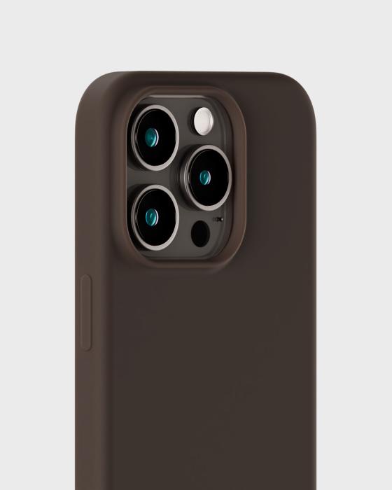 Bild 4, holdit holdit iPhone 15 Pro Mobilskal Silikon Chocolate