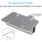  Universal Vertikal Aluminium Laptop Stativ Silver