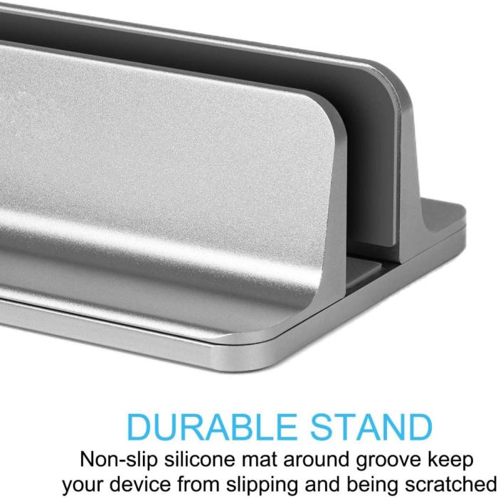 Bild 6,  Universal Vertikal Aluminium Laptop Stativ Silver