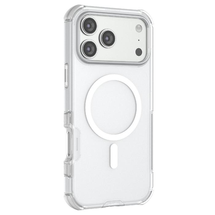 Bild 2,  iPhone 17 Pro Max Skal MagSafe Shockproof Hybrid Vit