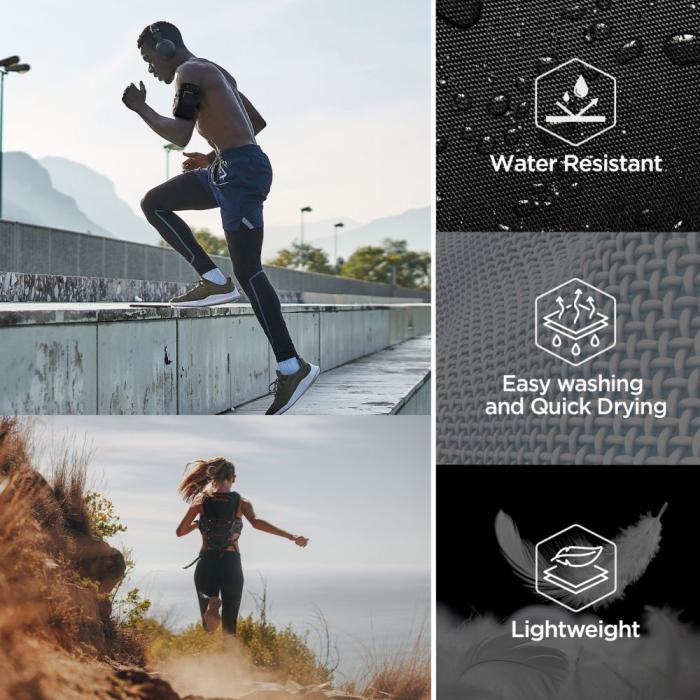 Bild 6, Spigen Spigen Dynamic Shield Aktivitetsarmband Svart