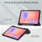  Samsung Galaxy Tab S10 Lite Fodral Tri-Fold Hybrid Mörk Blå