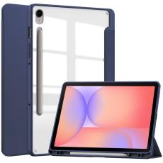  Samsung Galaxy Tab S10 Lite Fodral Tri-Fold Hybrid M&ouml;rk Bl&aring;
