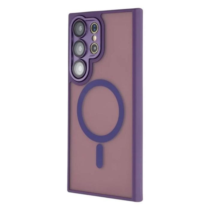 Bild 3, WANLONFENG WANLONFENG Galaxy S26 Ultra Skal MagSafe Shockproof Lila