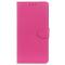  Samsung Galaxy S24 FE Fodral Litchi Läder Rosa