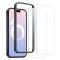 NORTHJO NORTHJO iPhone 16 Skärmskydd Härdat Glas 2-PACK inkl. Ram