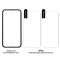 NORTHJO NORTHJO iPhone 16 Skärmskydd Härdat Glas 2-PACK inkl. Ram