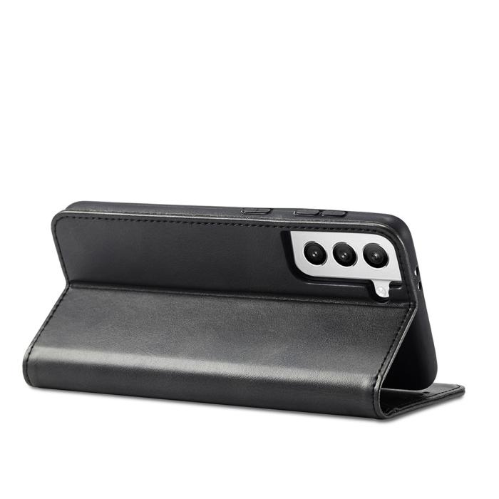 Bild 5,  Samsung Galaxy S21 Plus - Läder Flip Fodral - Svart
