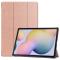  Samsung Galaxy Tab S7 Plus / Tab S8 Plus Tri-Fold S-Pen Laddning Roséguld