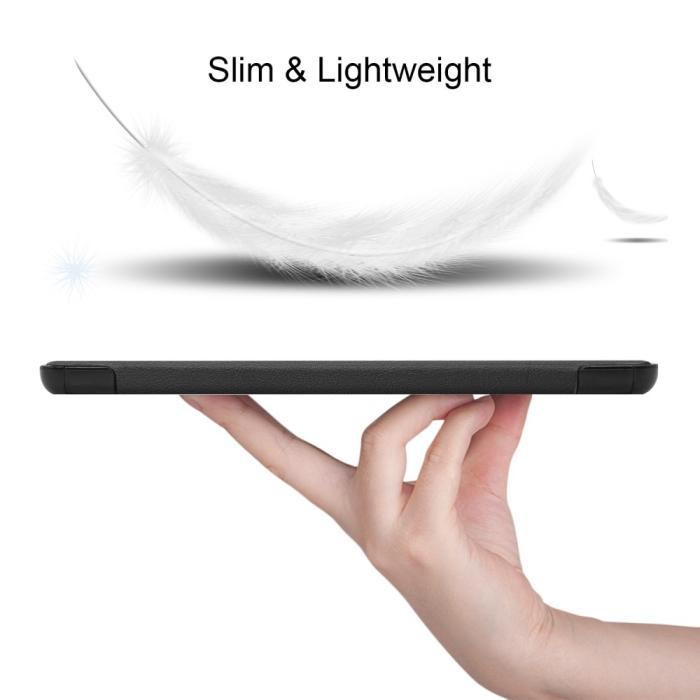 Bild 2,  Samsung Galaxy Tab S7 Plus / Tab S8 Plus Tri-Fold S-Pen Laddning Svart
