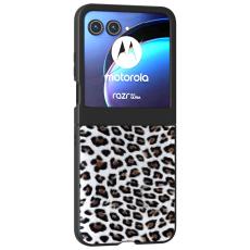  Motorola Razr 60 / 50 5G Mobilskal Leopard M&ouml;nster