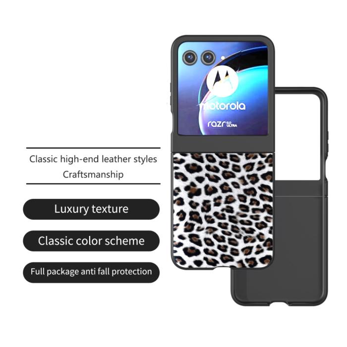 Bild 2,  Motorola Razr 60 / 50 5G Mobilskal Leopard Mönster