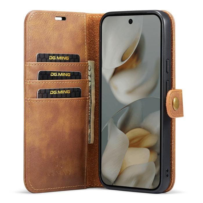 Bild 2, DG.MING DG.MING Google Pixel 10/10 Pro 2in1 Magnet Fodral / Skal Brun