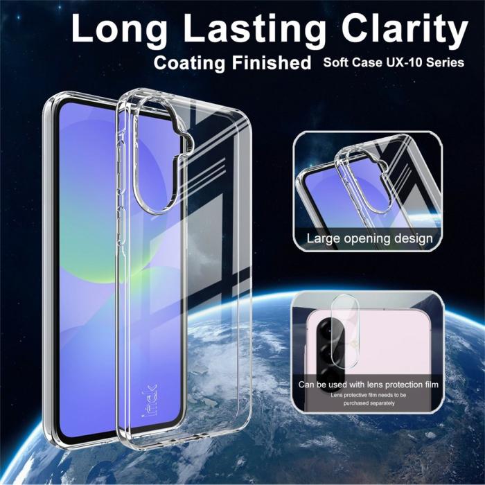 Bild 3, IMAK IMAK Smasung Galaxy A37 5G Skal Soft TPU Transparent