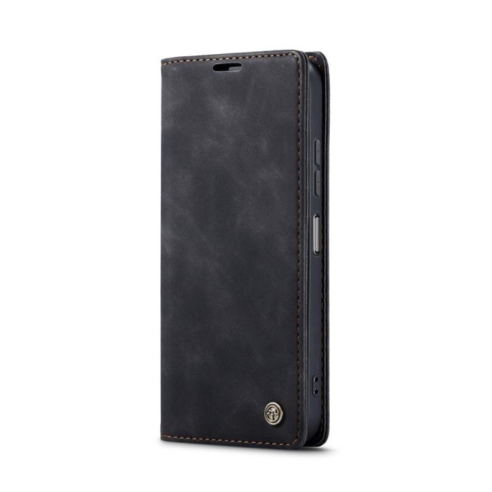 Bild 2, CASEME CASEME Galaxy A16/A26 5G Fodral Flip Retro Läder Svart
