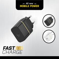 OtterBox OtterBox 20W PD USB-C V&auml;ggladdare Svart